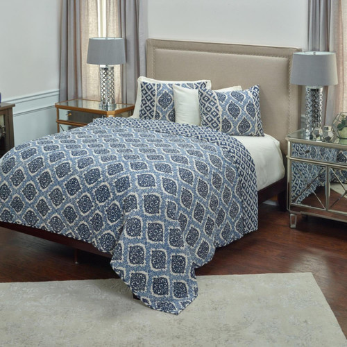 Rizzy Home Gemma King Quilt In Indigo Finish QLTBQ4212NV001692