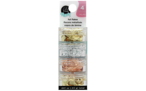 AMC Color Pour Resin Mix In Foil Flakes Metallic