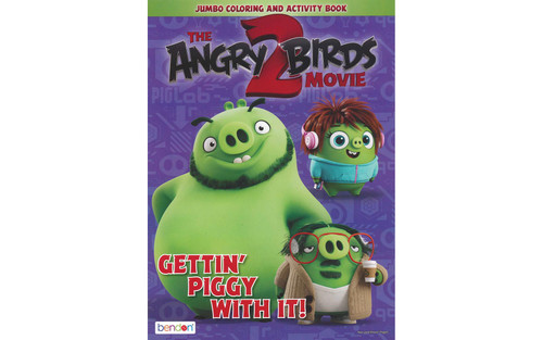 Bendon Jumbo Coloring & Activity Bk Angry Birds 2