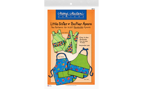 Mary Mulari Little Sister & Brother Apron Ptrn