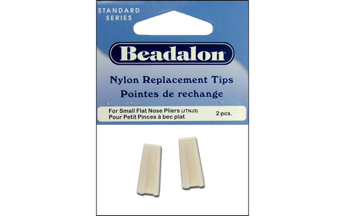 Beadalon Pliers Flat Nose Replacement Tip 2pc