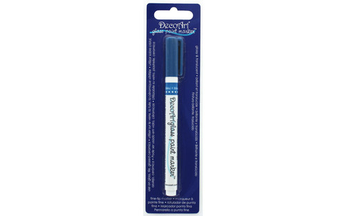 Decoart Glass Paint Marker Blue