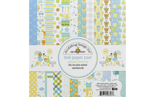 Doodlebug Special Delivery Paper Pad 6x6