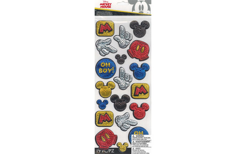 EK Disney Sticker Specialty Emboss Mickey