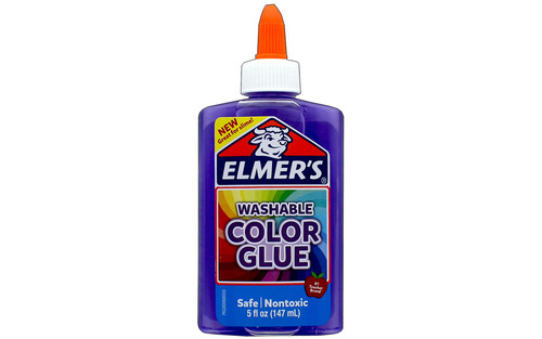 Elmer's Color Glue Washable 5oz Transparent Purple