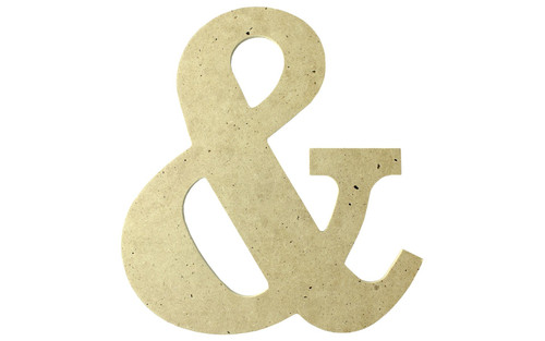 MPI Wood Letter 9.5" MDF Sym &