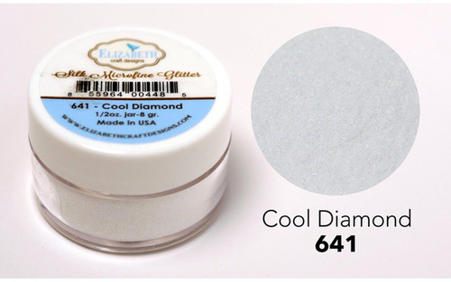 Elzbth Crft Silk Microfine Glitter .5oz Cl Diamond