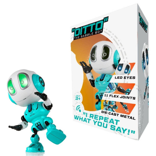 Blue Ditto Talking Robot STEM Toy