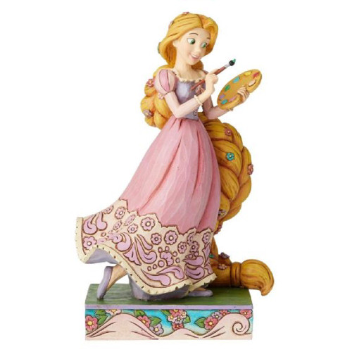 Jim Shore Disney Princess Passion Adventurous Artist Rapunzel Figurine 6002820
