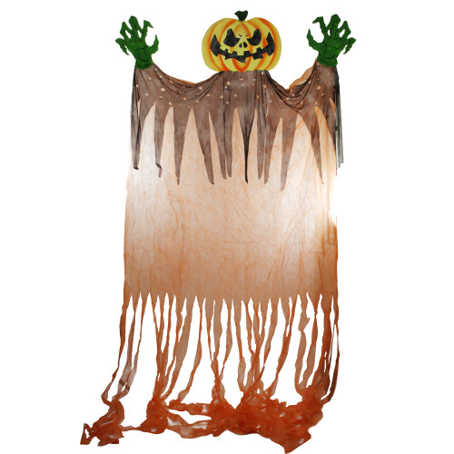 11' Scary Hanging Jack-O-Lantern Halloween Decoration