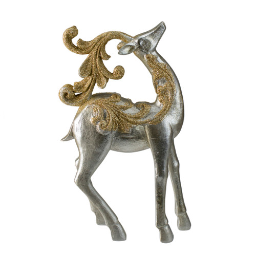 Glitter Reindeer Christmas Figure - 12"