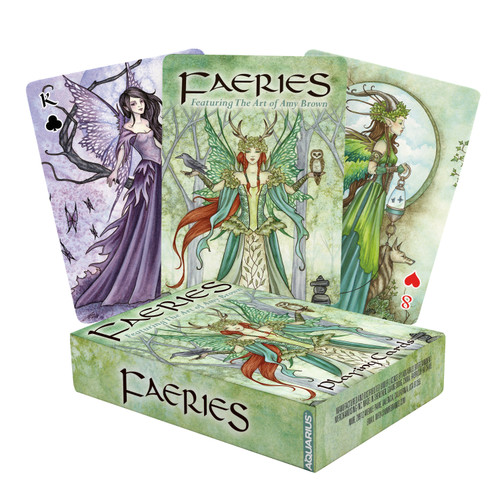 AQUARIUS Amy Brown Faeries Playing Cards