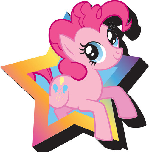 AQUARIUS My Little Pony Pinky Pie Funky Chunky Magnet