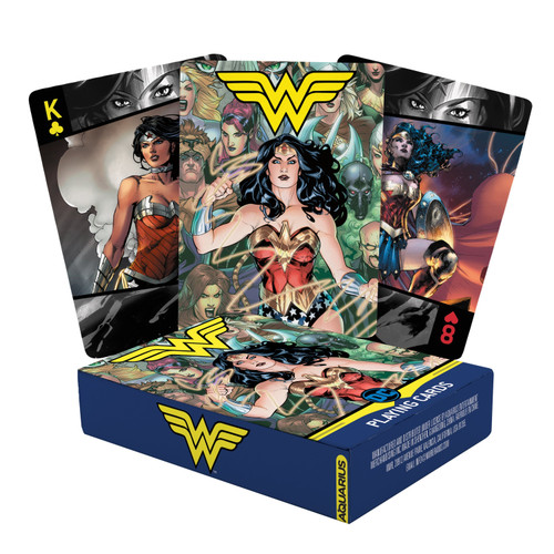 AQUARIUS DC Comics Wonder Woman Playing Cards