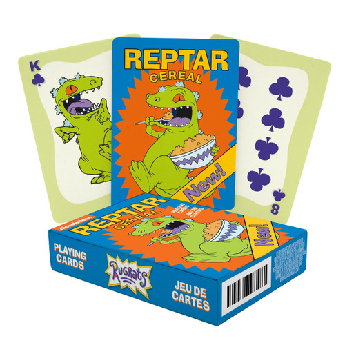 AQUARIUS Rugrats Reptar Playing Cards