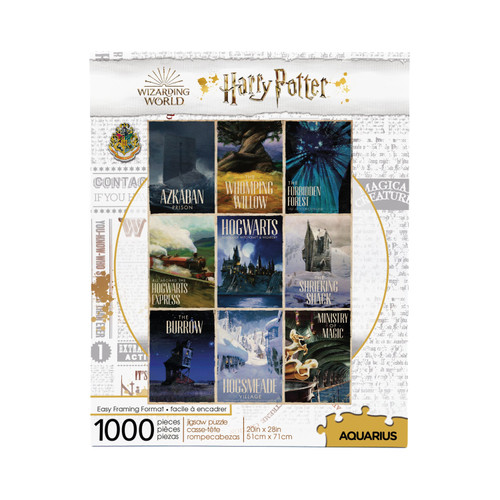 AQUARIUS Harry Potter Travel Posters 1000 Piece Jigsaw Puzzle