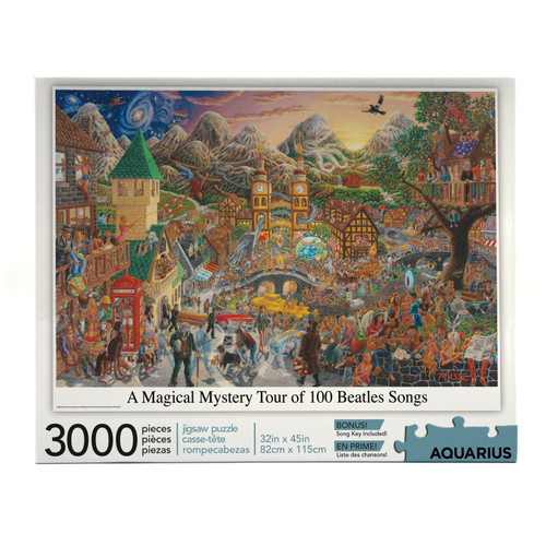 AQUARIUS Magical Mystery Tour 3000 Piece Jigsaw Puzzle