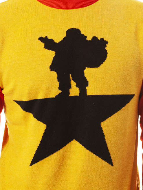 Ugly Christmas Party Sweater Unisex Men's Santa Star Hamilton Xmas