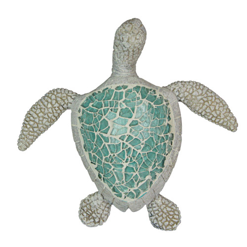 7 Inch Resin Sea Turtle Sculpture Wall Hanging Beach Home Decor Decorative Art