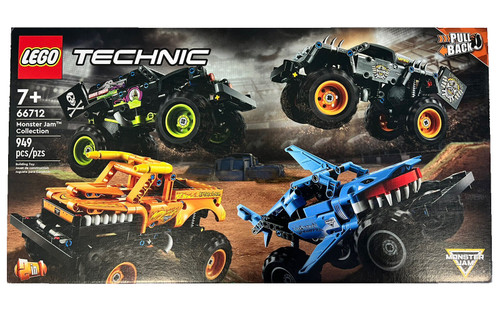 LEGO Technic 66712 Monster Quad Pack (42134, 42119, 42135, 42118), 949 Pieces