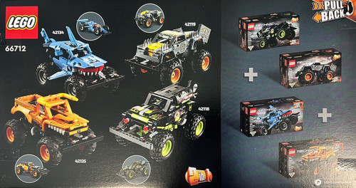 LEGO Technic 66712 Monster Quad Pack (42134, 42119, 42135, 42118
