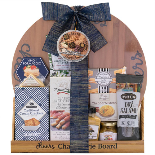 Cheers Charcuterie Board Gourmet Food Gift