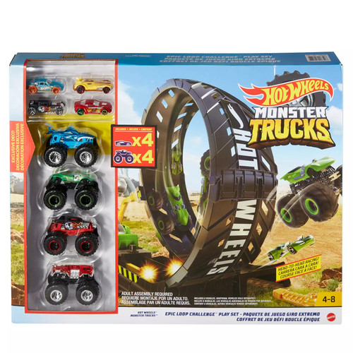 Hot Wheels Monster Truck Epic Loop Challenge Playset