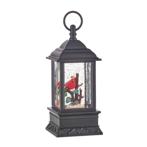 Raz Imports Red Cardinal Lighted Water Lantern 9.5 Inch