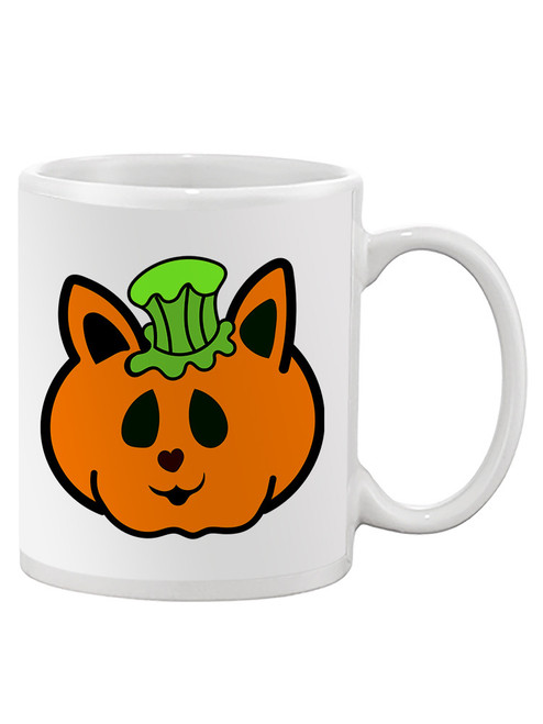 Cat Pumpkin Pin Mug -Rose Khan Designs