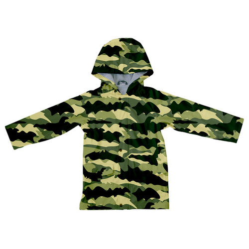 Mucky Wear Children's Rain Coat Army Camo