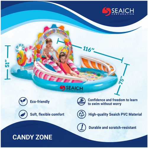 Candy Zone Candy Inflatable Pool NET) Intex 57144 Candy Zone