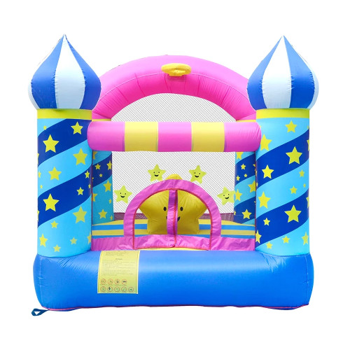 Seaich Inflatable Bounce House Bear Jumping Castle with Light Weight Soft Flexible Strong Material