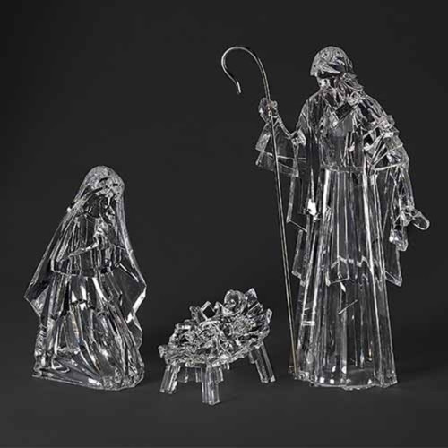 Set of 3 Holy Family Christmas Nativity Figurines 18.25"