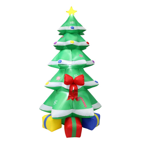 6' Lighted Inflatable Christmas Tree Outdoor Decoration