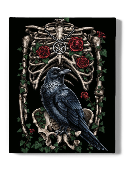 Corvus Wrapped Canvas -Sarah Richter Designs