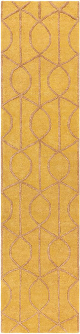 Surya Transitional 3' X 5' Yellow Area Rug AWUB2164-35