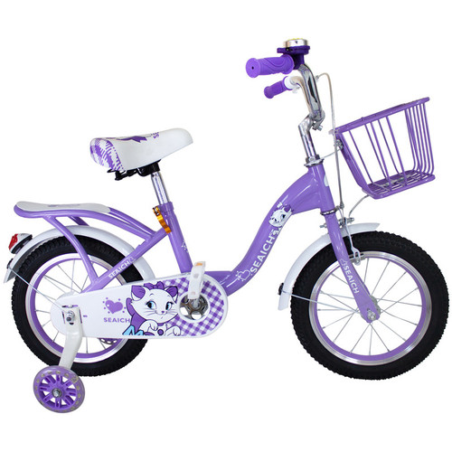 Kids Violet Bike SEAICH Violet Peacock
