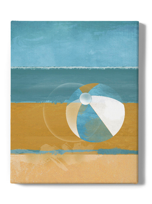 Beach Ball Wrapped Canvas -Porter Hastings Designs