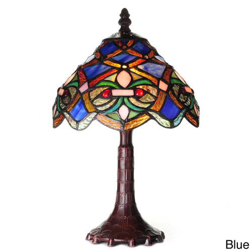 Warehouse Of Tiffany Arielle Accent Lamp 3148+SB33 Ivory