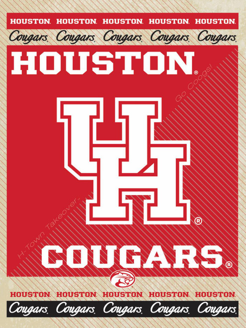 Holland Bar Stool 15" x 20" Canvas Wall Art LCnvs04-1520Houston