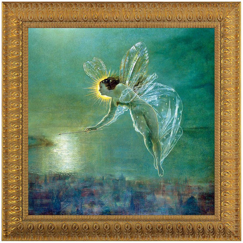 Design Toscano 30.5" x 30.5" Spirit Of The Night 1879 Canvas Art DA1373