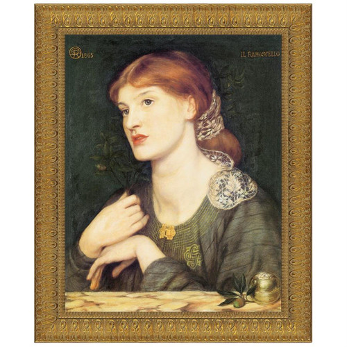 Design Toscano 37.5" x 46" Il Ramoscello Bella E Buona Canvas Art DA1924