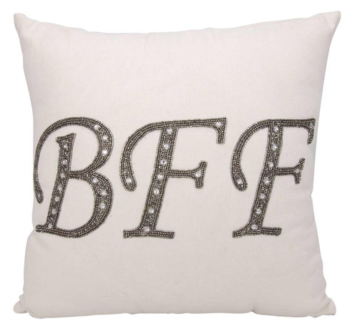 Nourison Luminecence Rectangle White Accent Pillow 798019030315