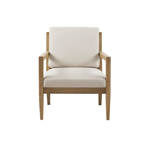 Madison Park Tage Accent Chair With Ivory Finish MP100-1187