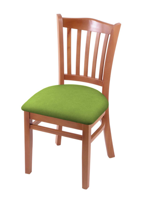 Holland Bar Stool Medium 18" Chair With Canter Kiwi Green Seat 312018Med009