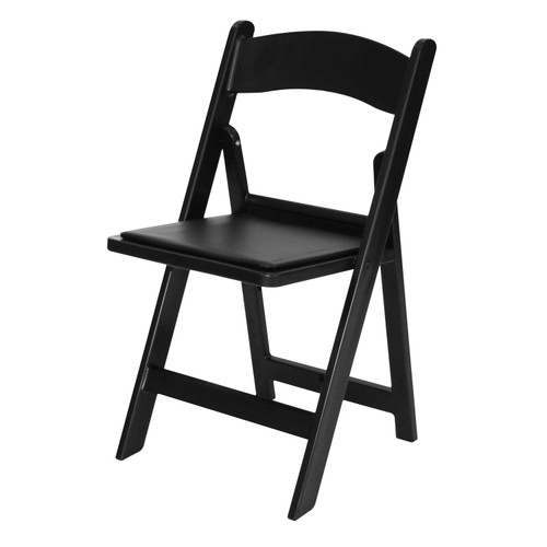 Rhino Classic Resin Set Of 4 Folding Chair With Black Finish 2305