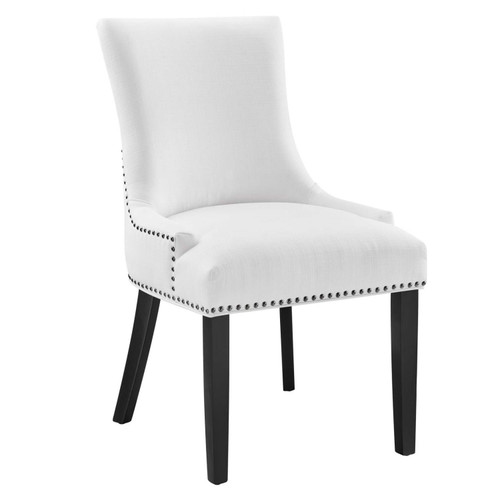 Modway Marquis Fabric Dining Chair With White Finish EEI-2229-WHI