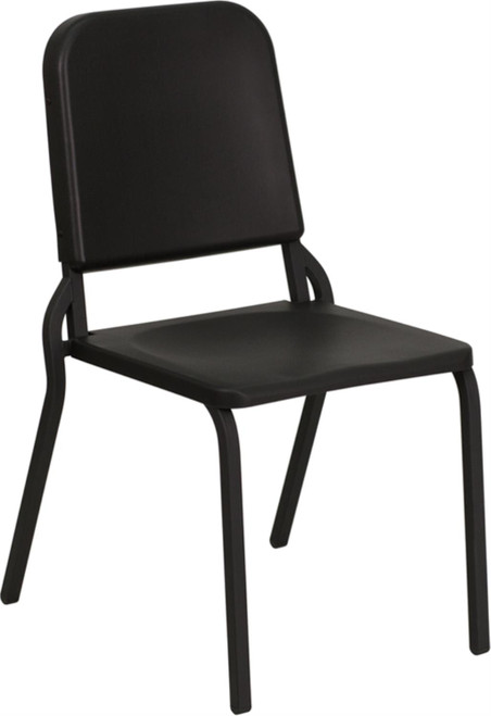 Flash Furniture Hercules Series Black Stackable Melody Band/Music Chair