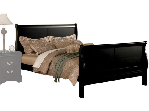 Acme Eastern King Bed in Black Finish 19497EK