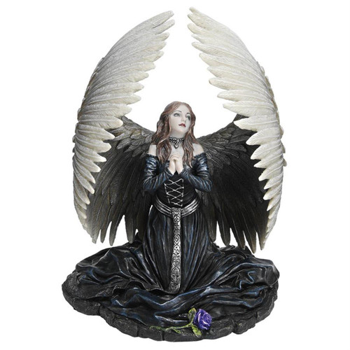 Design Toscano Polyresin Prayer For The Fallen Angel Statue WU75257